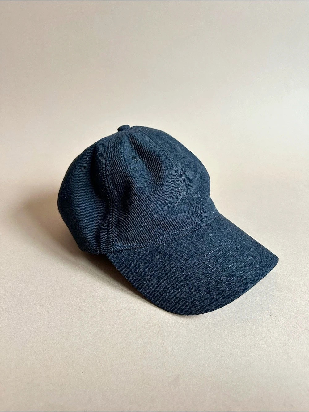 Nike Air Jordan Jumpman Black Tonal Adjustable Strapback Baseball Hat Cap